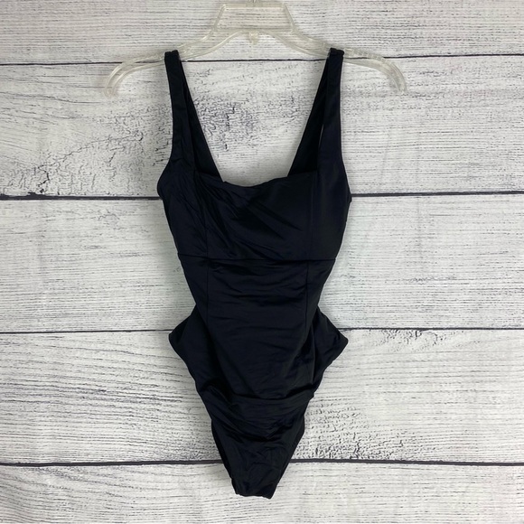 BECCA Other - BECCA by Rebecca Virtue One Piece Black Swimsuit Bathing Suit Size M